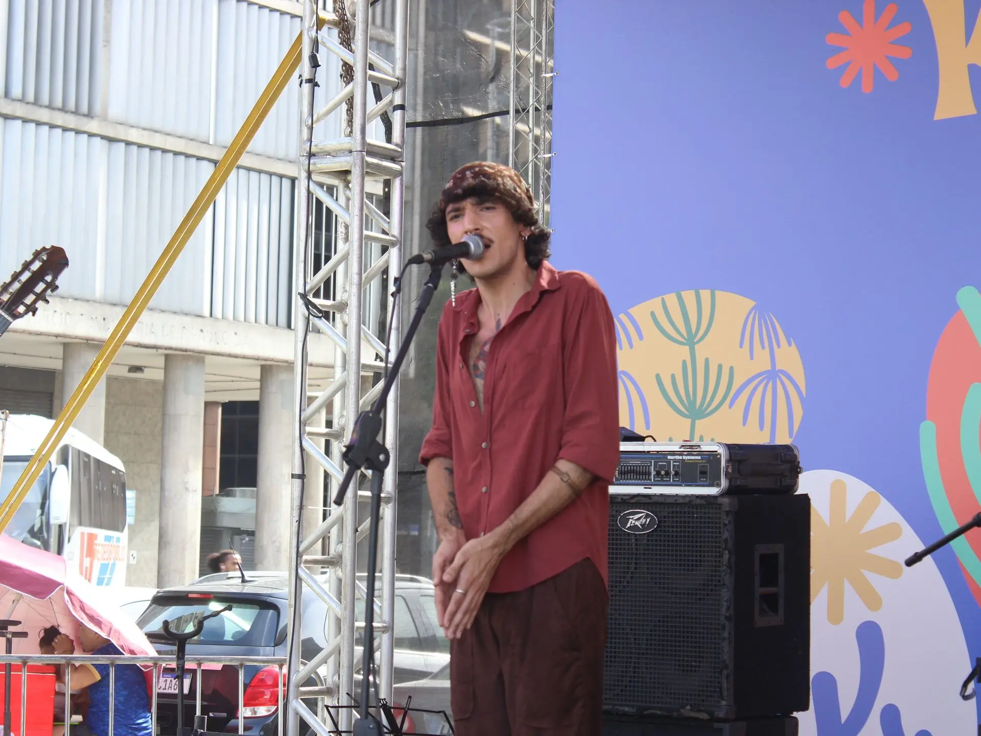 Lucas Fidelis no Palco Kardum